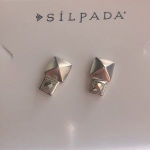 Silpada Post Earrings